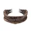 ARMA SupaFleece Contour Girth - Elastic - Brown